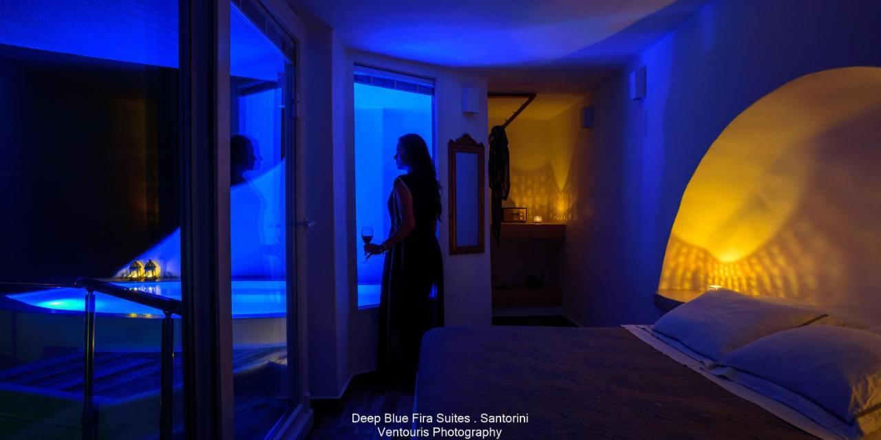 Fira Deep Blue Suites Bagian luar foto